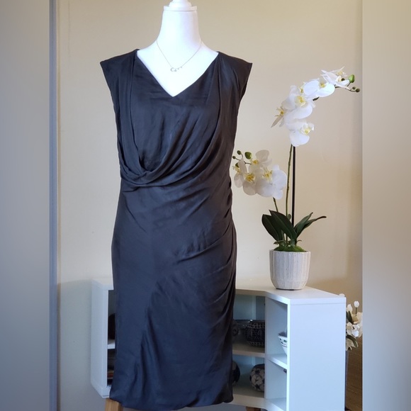 All Saints Dresses & Skirts - Pre-owned ALLSAINTS SLEEVELESS  RUCHED DRESS